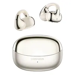 Кісткові навушники-кліпси з спрямованим звуком Langsdom TS-32 Pro з Bluetooth 6.0 Бежевий