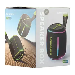 Портативна Bluetooth-колонка Hopestar P58 mini Чорний - мініатюра 2
