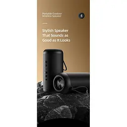 Портативна акустика Usams Portable Outdoor Wireless Speaker YX Series US-YX008 IPX6 10W чорна - мініатюра 6