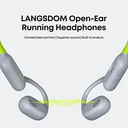 Навушники Langsdom спортивні кісткові BE-18 Max з MP3 плеєром 32 ГБ вбудованої памʼяті та IP67 вологозахистом для спорту та бігу - мініатюра 9