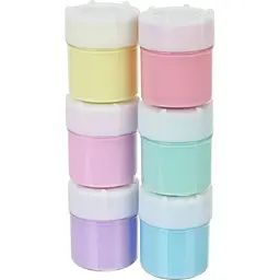 Фарби акрилові Zibi Kids Line Pastel 6 кольорів (ZB.6665) - мініатюра 2
