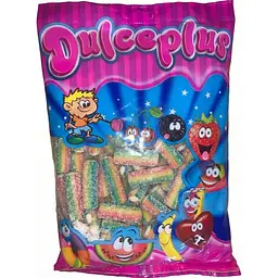 Цукерки жувальні Dulceplus Mini Sour Rainbow Filled Pencils 1 кг 
