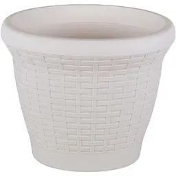Вазон для квітів Serinova Wire Mesh 3.3 л біло-сірий (20-HS0101204-200100)