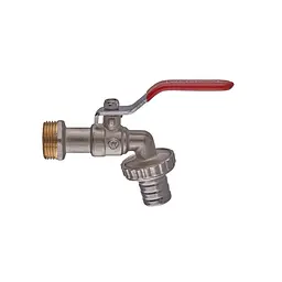 Кран пивний, ручка "важіль" червона Waterpro WP100-20 - 3/4" WP2899 - мініатюра 2