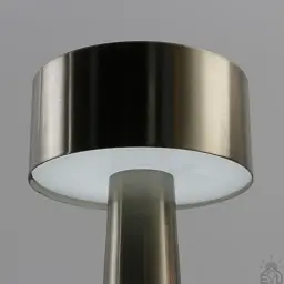 Настільна лампа сенсорна світлодіодна ESLLSE DOWN LIGHT з акумулятором 1200 mA Срібляста - мініатюра 8