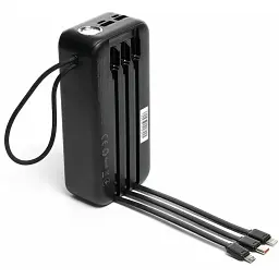 Батарея універсальна Hölmer NRG-02 Cheetah 30000mAh 22.5W Black (NRG-02 Cheetah) - мініатюра 6