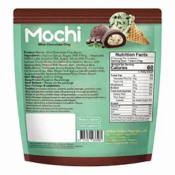 Моті Royal Family Mochi Mint Chocolate Chip 120г - мініатюра 9