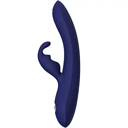 Вібратор-кролик Dreamtoys Blue Evolution Themis 22 см синій - мініатюра 3