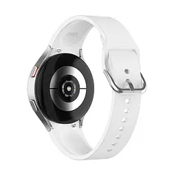 Браслет Galaxy OneLine для Samsung Galaxy Watch 5 - білий ширина кріплення 20мм силікон Watchbands (W41-5WB81232699) - мініатюра 2