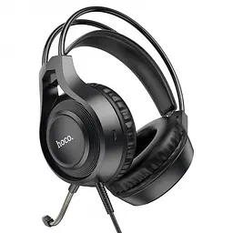 Ігрові навушники з мікрофоном Hoco W106 Tiger Gaming Headset дротові, з наголов'ям Чорні - мініатюра 4
