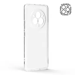 Прозрачный чехол для Realme 14 Pro 5G с защитой камеры, тонкий, силиконовый, бесцветный, ударопрочный, противоударный бампер с закрытой камерой, ArmorStandart (ARM83597) - мініатюра 2