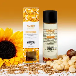 Масажна олія Exsens Amber Jojoba 100 мл - мініатюра 4