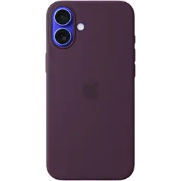 Чохол Apple Silicone Case with MagSafe для iPhone 16 Plus Plum (MYYD3ZM/A) [116197] - мініатюра 1
