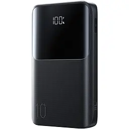 Універсальна мобільна батарея Joyroom 10000mAh 22,5W PD, QC3.0, 2xUSB-A, USB-C In/Out, Micro USB in, Чорний