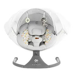 Крісло-гойдалка Kinderkraft Lumi 2 Light Grey (KBLUMI02LGR0000) - мініатюра 3