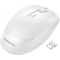 Бездротова миша Borofone BG7 2.4G Platinum Business Wireless Mouse біла - мініатюра 3