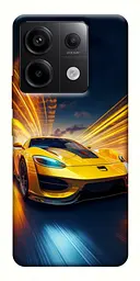 Чохол Demsky Yellow Porsche для Xiaomi Redmi Note 13 Pro 4G