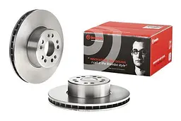 Диск гальмівний передній вентильований Mercedes S-class 91-99р Brembo (09.8726.10)