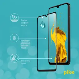 Скло захисне Piko Full Glue Xiaomi Poco C75 Black (1283126607981) - мініатюра 4