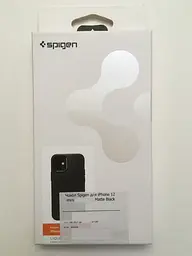 Чохол протиударний Spigen Liquid Air Armor ACS01744 для iPhone 12 Mini (5.4") Black - мініатюра 8