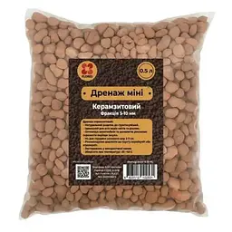 Дренаж TM Flores керамзитовий міні 0.5 л (drenag-mini-0.5l-FL)