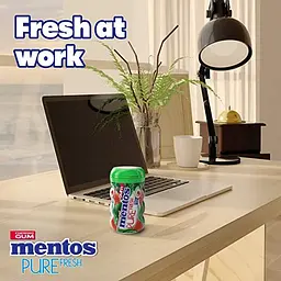 Жувальна гумка Mentos Pure Fresh кавун без цукру з ксилітом , 50 шт.