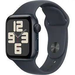 Смарт-годинник Apple Watch SE 2 40mm Midnight Aluminum Case with Midnight Sport Band S/M (MXE73) Б/В [165001]