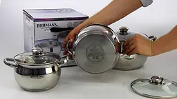 Набір посуду Bohman BH 0506 6 предметів - мініатюра 2