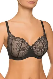 Бюстгальтер формований 001 77 02 Spacer ELLEN Effetto Lingerie чорний 85C