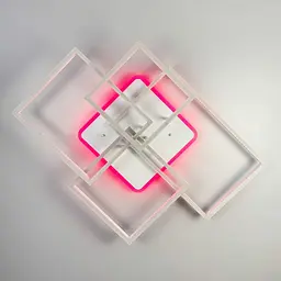 Світлодіодна люстра Venida у білому корпусі 80х70 см | Арт. A9040/4 RGB WT | Line F - мініатюра 5