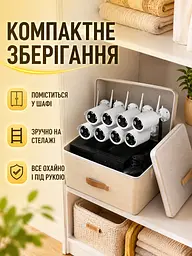 Комплект відеоспостереження WiFi Kit 5G на 8 камер 1080p з NVR в дім, офіс (49675976) - мініатюра 5