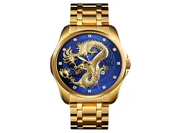 Чоловічий наручний годинник 9193GDBU Gold-Blue Skmei acs0029867 - мініатюра 2
