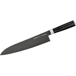 Ніж кухонний Шеф 240 мм Samura MO-V Stonewash (SM-0087B)