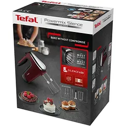Міксер Tefal Powermix Silence 600 Вт бордовий (HT652538) - мініатюра 2