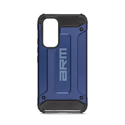 Чехол для Samsung Galaxy A54 5G (A546), Panzer, синий, противоударный, бронированный, милитари, панель-накладка, защита всего корпуса, защита дисплея и камеры, термополиуретан (TPU) + поликарбонат (PC), ArmorStandart (ARM70805)