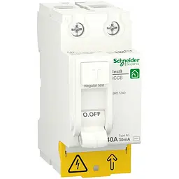 Диференціальний автоматичний вимикач Schneider Electric RESI9 2P 40A 30mA (R9R51240)