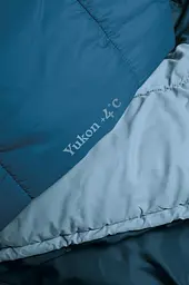 Спальний мішок Ferrino Yukon +4°C Blue-Grey Right (86380RBGDX) - мініатюра 4