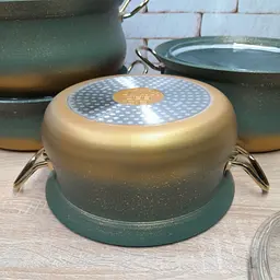 Набір посуду O.M.S. Collection 3045-IND-Green 9 предметів - мініатюра 3
