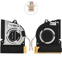 Вентилятор для ноутбука ASUS ROG Zephyrus G14 GA401QE 12V (CPU FAN) (13NR05S0AP0101) (Кулер)