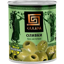 Оливки Ellada Colossal без кісточки 850 мл (922039)