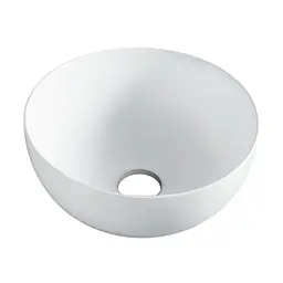 Раковина накладна Volle Ola 36x36x15 см white 1301.005336, Білий
