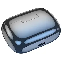Бездротові TWS навушники Hoco EQ16, вакуумні, ANC, ENC, Noise Reduction, BT5.3, 40mAh, 320mAh, 7h, blue glaze - мініатюра 2