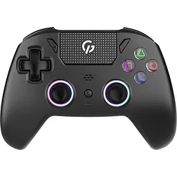 Бездротовий геймпад GamePro GPS20B для ПК, PS3-PS5, Switch, Android та iOS чорний