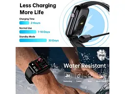 Смарт-годинник Oukitel V3 Black - мініатюра 4