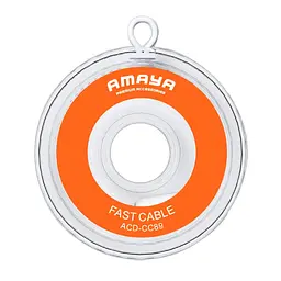 Дата кабель Amaya CC89 Type-C to Type-C 60W (1m) Black - мініатюра 2