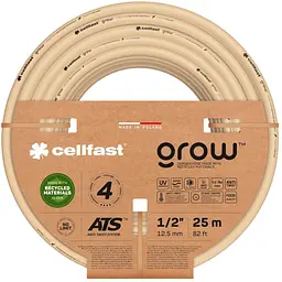 Шланг садовий Cellfast Grow 1/2" 25 м (13-501)