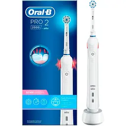 Електрична зубна щітка Oral-B D501 Pro 2 2000 White [89546] - мініатюра 2
