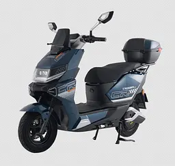 Електроскутер Двомісний Crosser CR20 (2500W, 72V/30Ah) Синій - мініатюра 2
