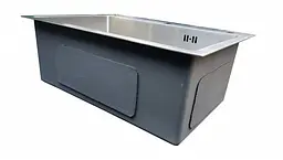 Кухонна мийка Romzha Arta U-530 RO43428, Нержавіюча сталь - мініатюра 8