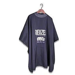 Пеньюар перукарський для стрижки Reuzel Super Salon Cape (чорний)